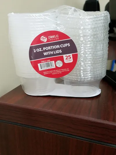 2 oz Portion Cups with Lids