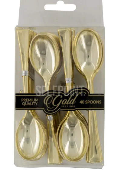 Mini Gold Spoons