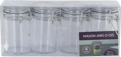 Mini Ware Mason Jars 3 oz