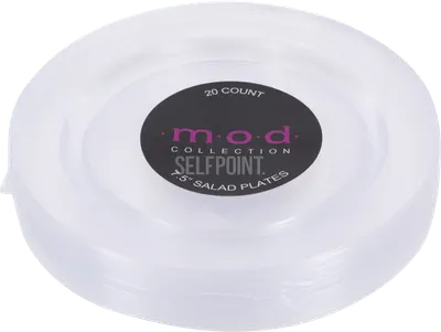 "7.5"""" Clear Salad Plates"