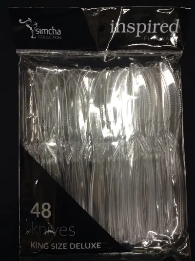 Inspired Flatware Clear Knives 48 ct