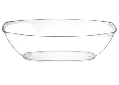 72 oz Clear Oval Bowls