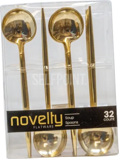 Soup Spoons Gold 32 ct