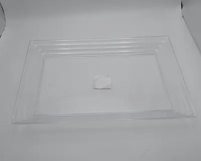 "11"""" x 16"""" Clear Leveled Rectangle Tray"
