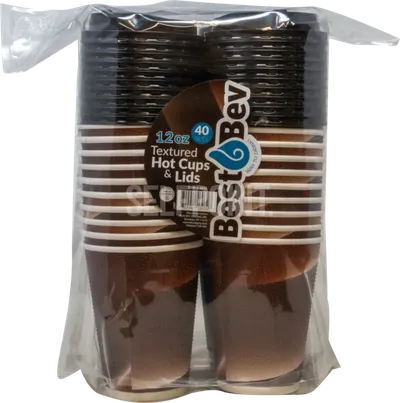 Textured Hot Cups & Lids