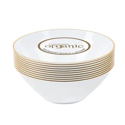 6 oz Dessert Bowls 10 ct [Kfp]
