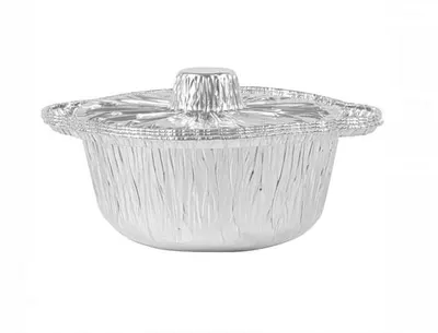 Extra Small Aluminum Pots with Lids