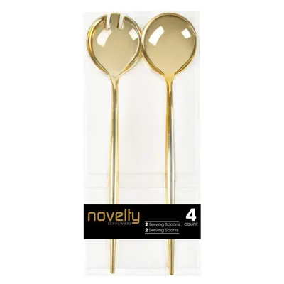 Gold Serving Spoons