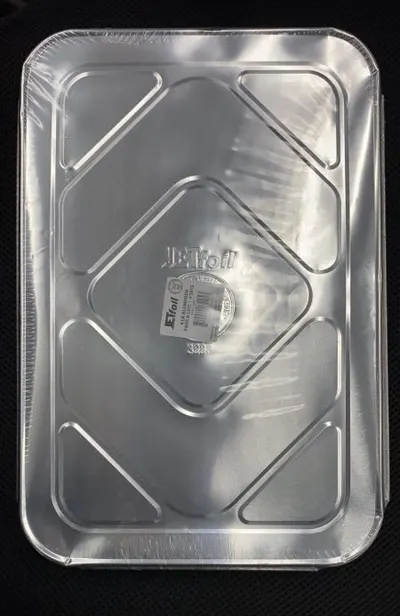 4 LB Aluminum Pans With Lids