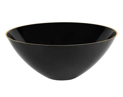 Salad Bowl With Gold Rim 58 oz