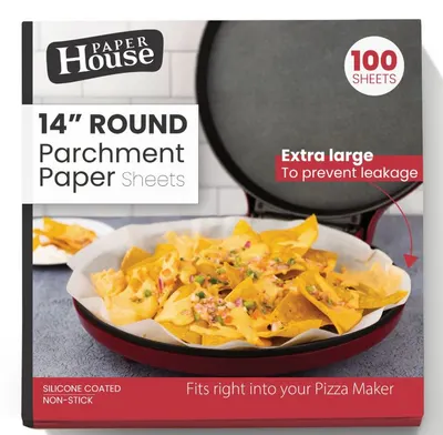 "14"""" Round Parchment Paper 100 ct"