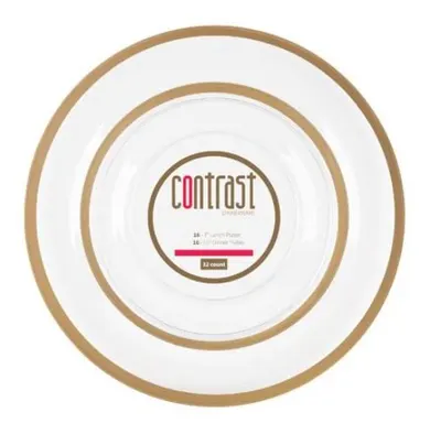 "7.5"""" Lunch & 10"""" Dinner Plates 30 ct"