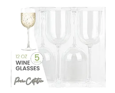 Wine Glasses 5 ct