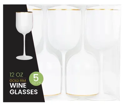 White Wine Glasses 5 ct