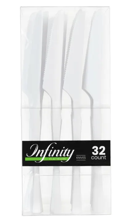 Infinity Flatware White knives 32 ct