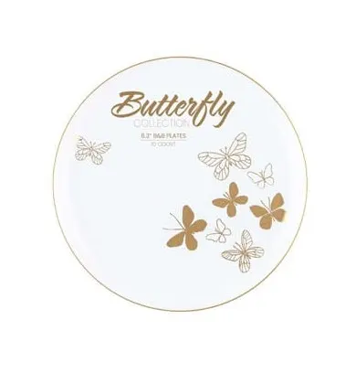 "6.3"""" B & B Plates 10 ct"