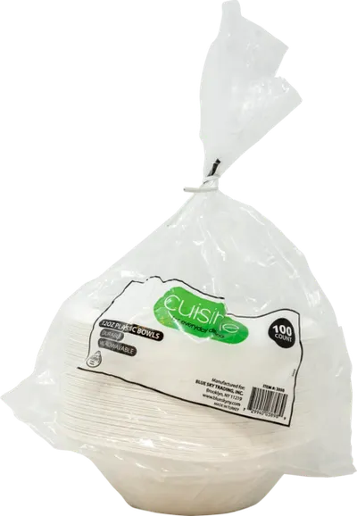 Plastic Bowls 100 ct