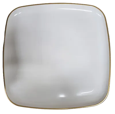 "14"""" White  Square Tray"