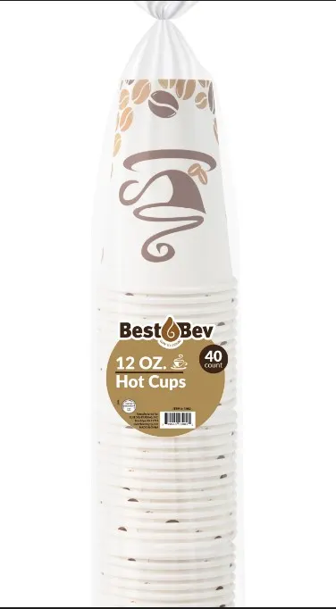 Hot Coffee Cups 40 ct