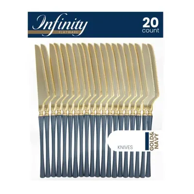 Gold Navy Knives 20 ct