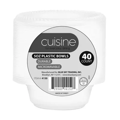 Plates Plastic 5oz Clear