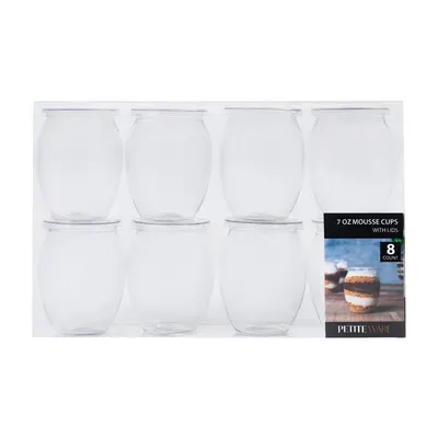 Mousse Cups with Lids 8 ct