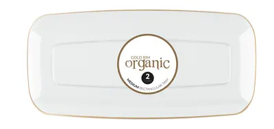 "10.6"""" Clear Rectangular Tray"
