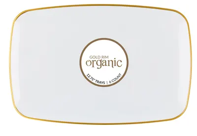 Tray Rectangular White