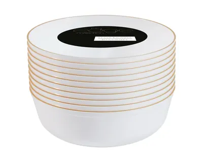 The Edge Collection Bowls 10 ct