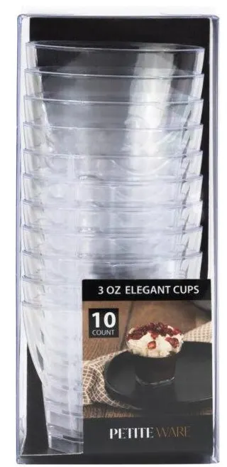 Elegant Cups 3 oz