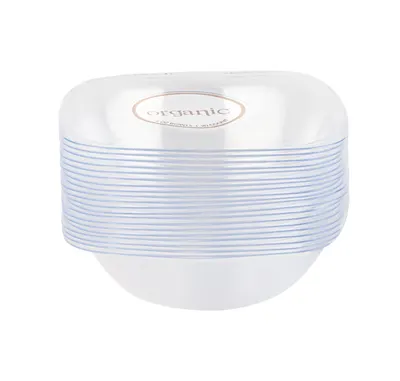 6 oz Clear  Square Bowls 120 ct