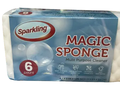 Magic Sponge Multi Purpose Cleaner 6 ct