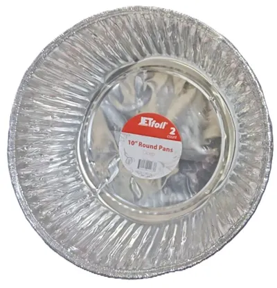 "10"""" Round Deep Pans 2 ct"