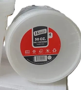 50 oz Containers w/ Lid 4 pk