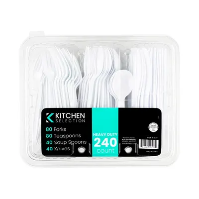 Heavy Duty Cutlery Combo 240 ct