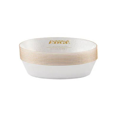 7 oz Oval Bowls 10 ct