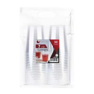 7 oz Round Tumblers 50 ct