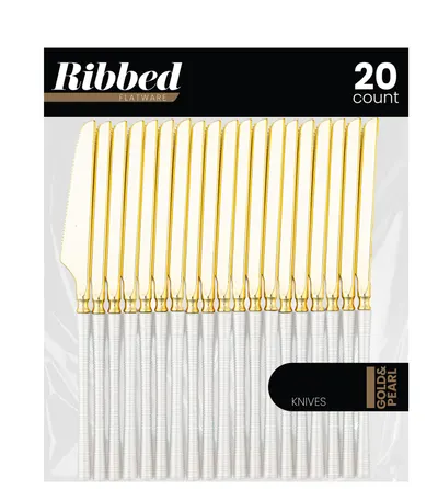 Ribbed Knives 20 ct
