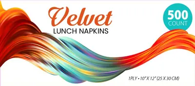 "10"""" x 12"""" Lunch Napkins 500 ct"
