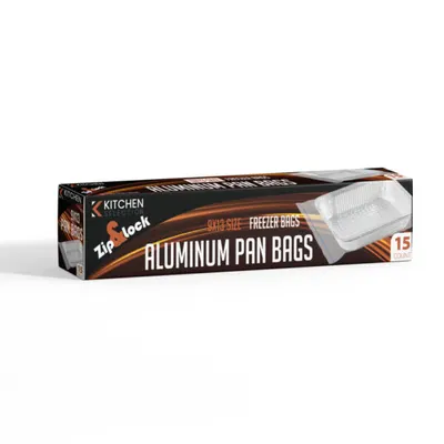 Kitchen Selection 9X13 Freezer Bags 15Ct