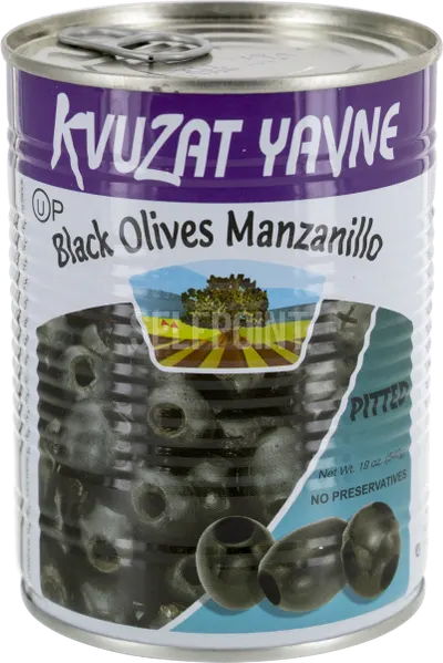 Pitted Black Olives Manzanillo
