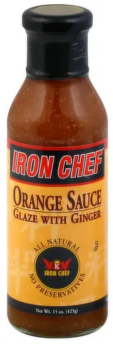 Orange Sauce Glaze with Ginger