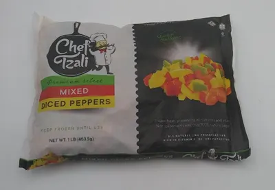 Frozen Mixed Diced Pepper