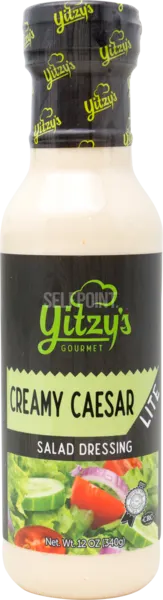 Lite Creamy Caesar Salad Dressing