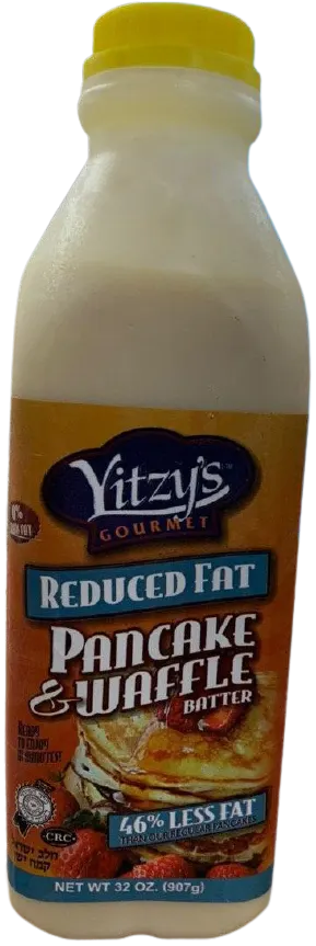 Reduce Fat Pancake & Waffle Batter