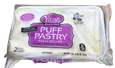 Puff Pastry Dough Sheets
