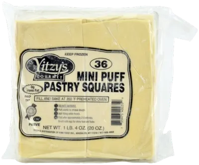 Mini Puff Pastry Squares