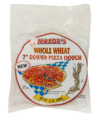 "Whole Wheat Pizza Doughs 7"""""