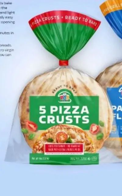 Pas Yisroel Pizza Crusts 5 pk