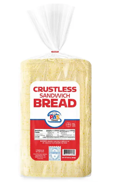 Crustless Sandwich Bread